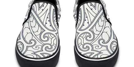 Hand Drawn Maori Tattoo Pattern